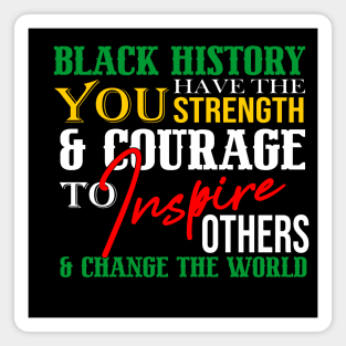 BLACK HISTORY MONTH Magnet